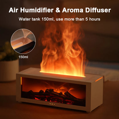 Aethorys Aura Flame: Luxury Essential Oil Diffuser